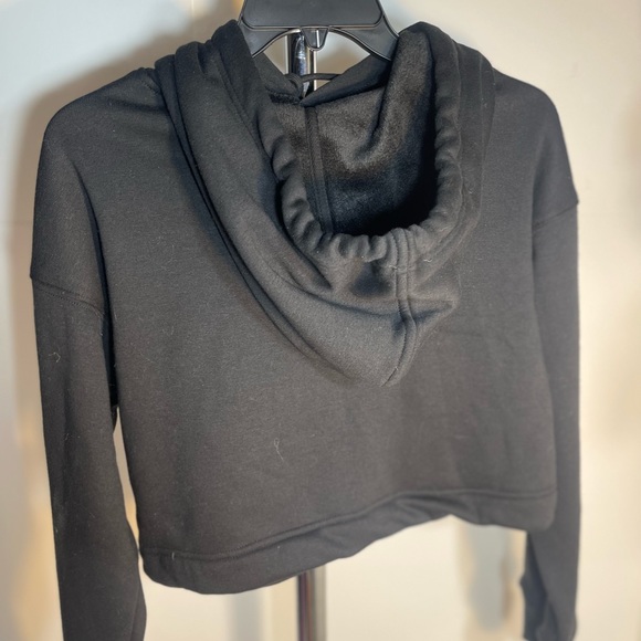 NWT MONO B size Small green cropped sweatshirt - Picture 4 of 6